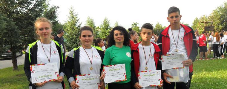 Успешно представяне на отбора от област Добрич на Национално състезание на Ученическите екипи по първа помощ