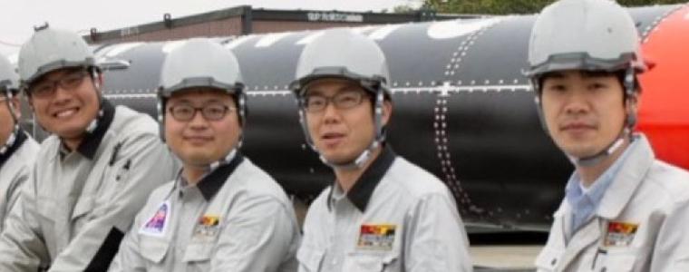 Японска космическа ракета падна в морето