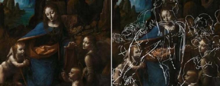 Мистериите на Да Винчи: Картина под картината в "Девата на скалите"