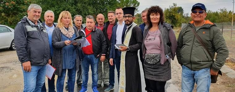 Започна строителството на новия храм в ЖК Добротица