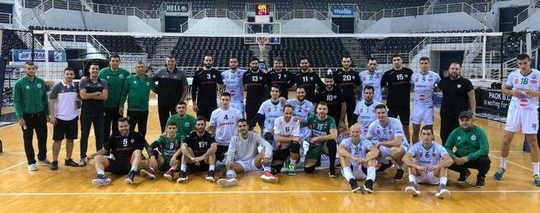 ВОЛЕЙБОЛ: ПАОК победи във втората контрола, във вторник -последна проверка с Черно море