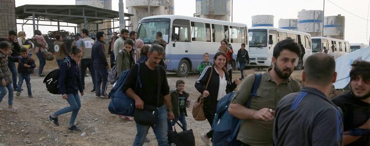 Около 250 000 сирийски бежанци настъпват към Турция