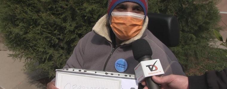 Мъж от Добрич се нуждае временно от храна, докато излезе ТЕЛК решението (ВИДЕО)
