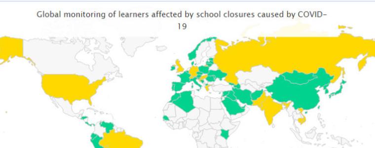 Половин милиард ученици не са на училище