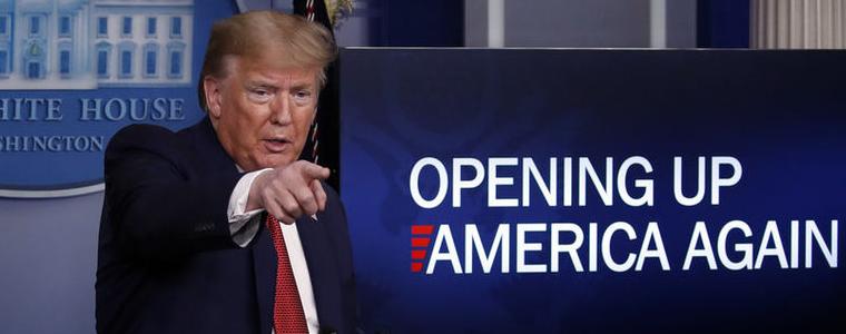 "Да отворим Америка отново" - Тръмп поиска разхлабване в някои щати още този месец