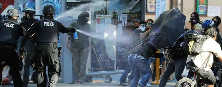 Десетки арестувани след многохиляден протест в Сиатъл