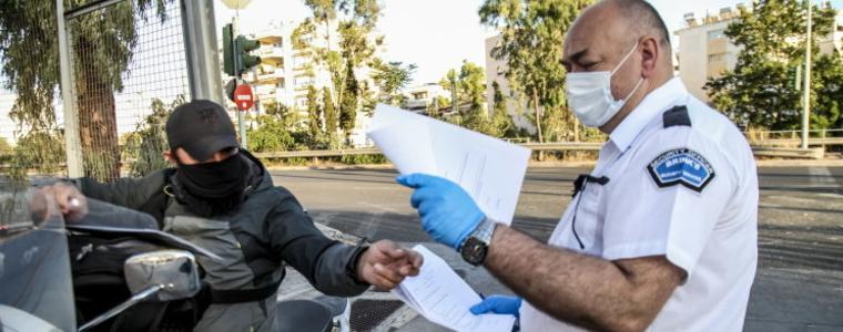 Глоба от 500 евро за чужденците в Гърция без специален формуляр и баркорд