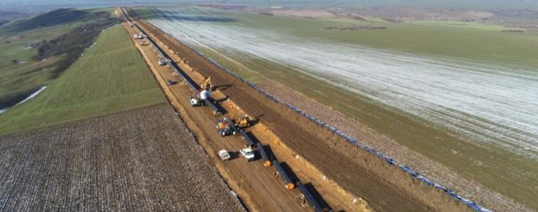 Гръмна газопроводът България-Гърция край Кулата