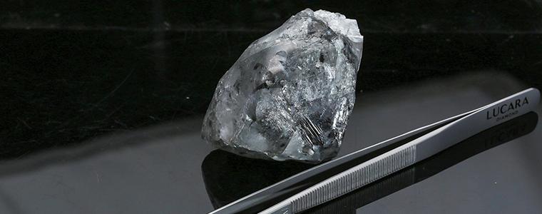 Изкопаха диамант с тегло от 998 карата