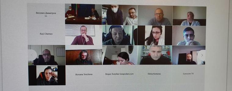 Медийна група „Добруджа” участва в онлайн среща с министъра на здравеопазването проф. Костадин Ангелов