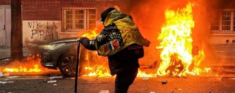 Поредна нощ на протести във Франция