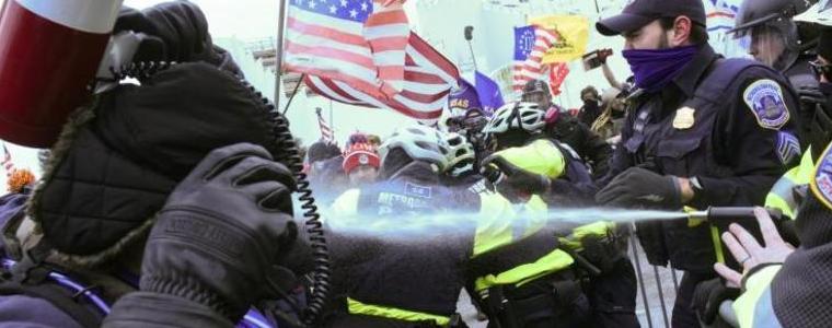 Четирима души са загинали при сблъсъците в Капитолия