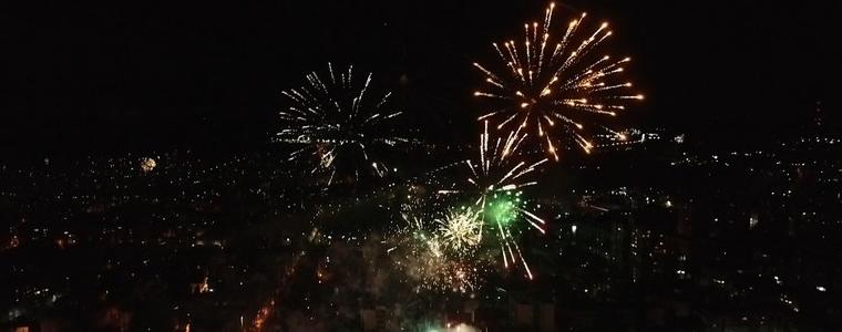 Добрич посрещна 2021г. с впечатляваща заря (ВИДЕО)