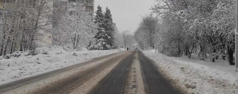 Основните пътни артерии в Добрич са почистени и проходими (ВИДЕО)