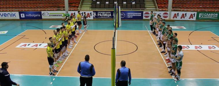 ВОЛЕЙБОЛ: Добруджа 07 затрудни максимално Хебър, но загуби с 2:3 (ВИДЕО)