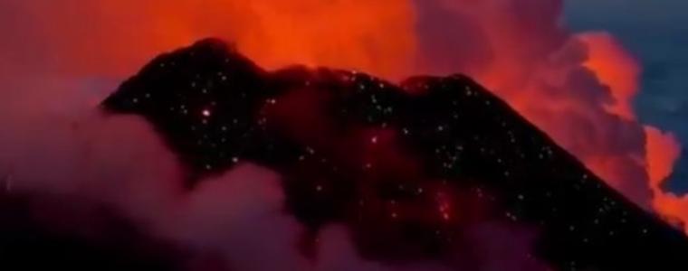 Изригна вулканът Кличевская Собка на полуостров Камчатка