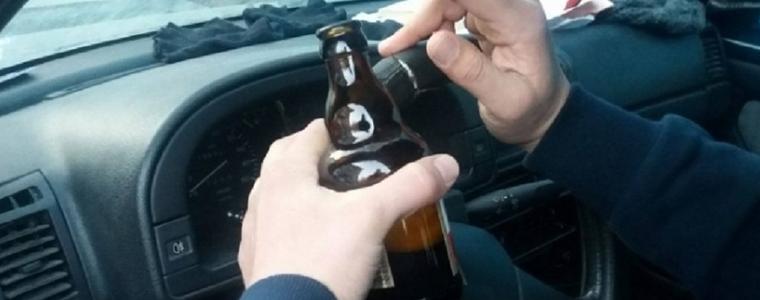 Пътните полицаи задържаха шофьор с 1,72 промила алкохол в кръвта