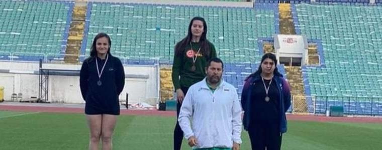 Невена Христова и Тодор Петров - шампиони на държавното първенство по лека атлетика