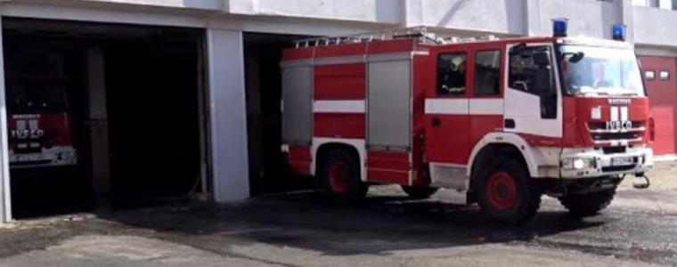 Ветрогенератор и ТИР горяха във вчерашния следобед