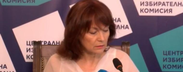 ЦИК: Машинното гласуване е спряно в 46 секции заради проблем с устройствата