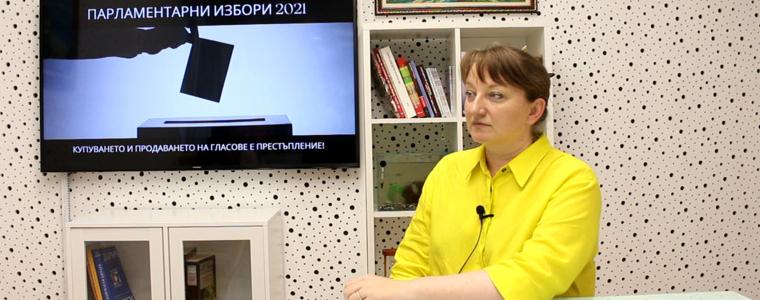 ИЗБОРИ 2021: Деница Сачева: Гласувайте за тези, които могат да дадат, а не за избралите политиката, за да вземат (ВИДЕО)