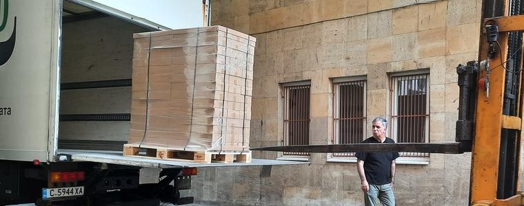 При изключителни мерки за сигурност бяха доставени бюлетините за изборите в областта