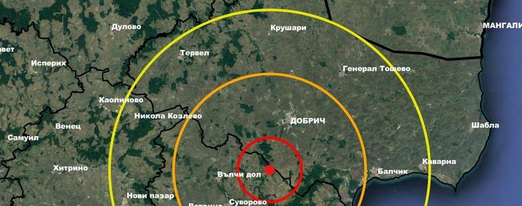 Две слаби земетресения край Добрич днес