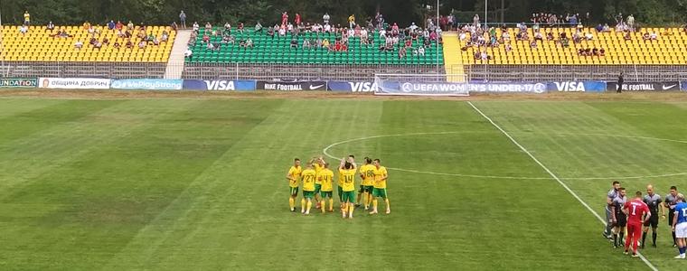 ФУТБОЛ: "Добруджа" и "Спартак" поделиха точките в дербито
