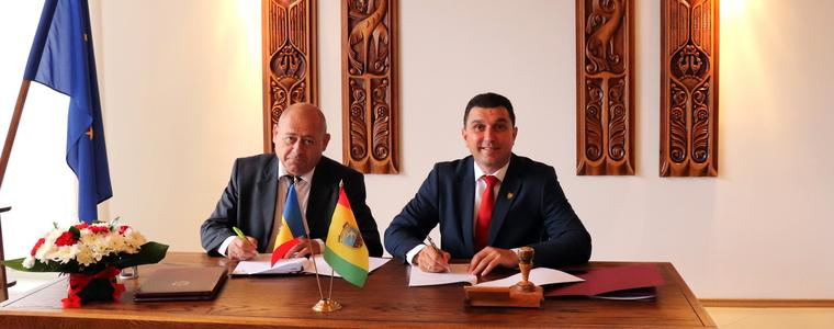 Генерал Тошево подписа договор за сътрудничество с молдовския град Твърдица