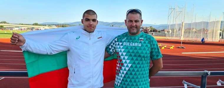 Тодор Петров спечели сребърен медал на Балканиадата по лека атлетика