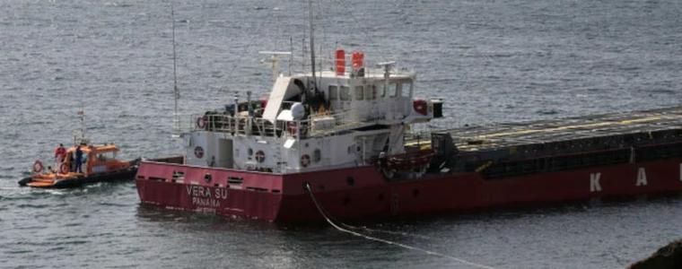 МОСВ: Има индикации за замърсяване на морската вода от товара на кораба