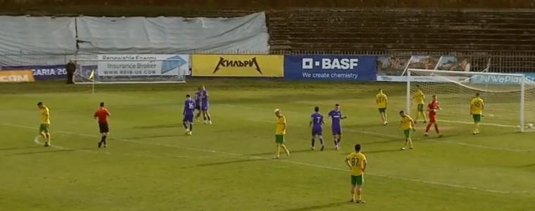 ФУТБОЛ: Добруджа не успя да се противопостави на Етър