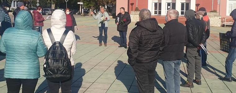 ИЗБОРИ 2021: Водачът на листата на коалиция „ БСП за България” Мая Димитрова се срещна с жителите на Шабла и Тервел