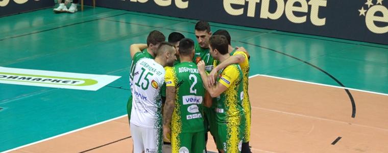 ВОЛЕЙБОЛ: Добруджа 07 загуби от шампиона Хебър (ВИДЕО)