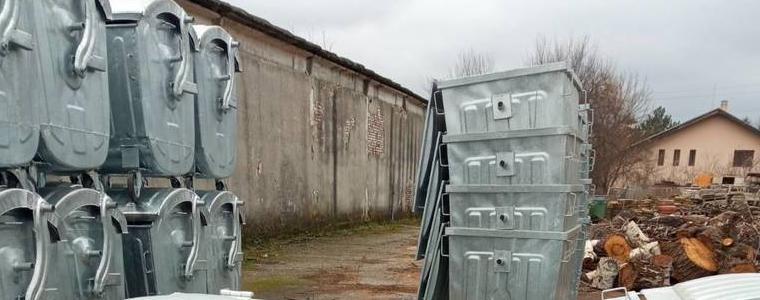 Допълнителните съдове за сметосъбиране за следващата година вече са в община Тервел