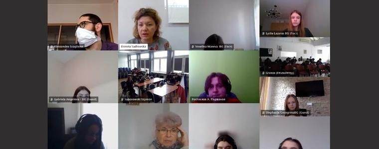 Ученици от гимназия „Райко Цончев“ си партнираха с връстници от още 3 държави в рамките на проект