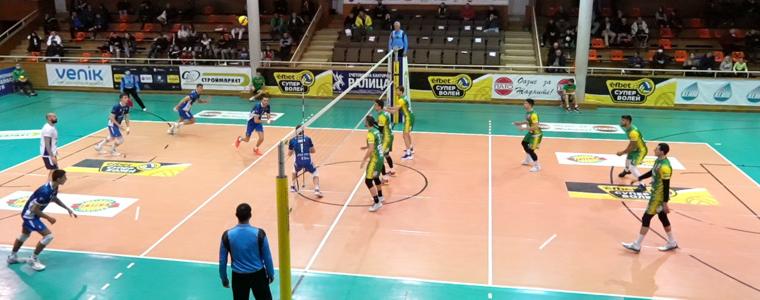 ВОЛЕЙБОЛ: Добруджа 07 не успя да спре негативната си серия у дома и срещу Левски (ВИДЕО)