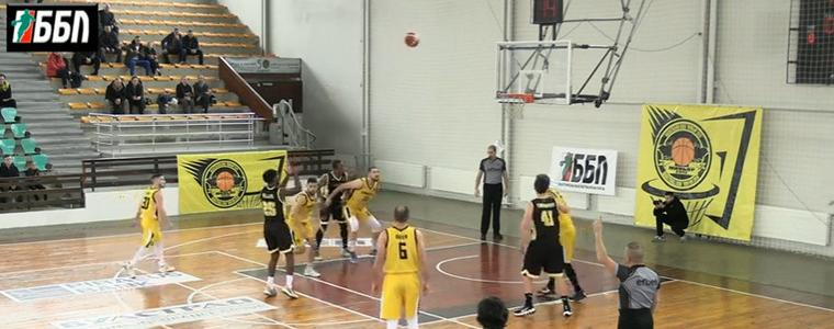 БАСКЕТБОЛ: Малко не достигна на "Ънстопабъл" за уникален обрат в Перник