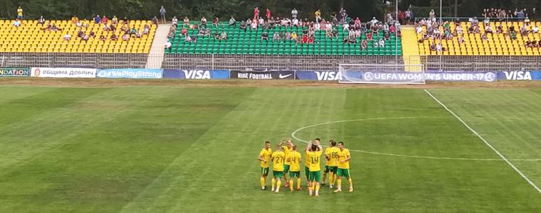 ФУТБОЛ: „Добруджа“ договори контрола, Божидар Чуканов поднови тренировки