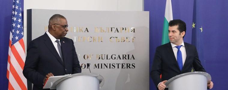 Кирил Петков след срещата с Лойд Остин: Не сме говорили за военна подкрепа в Украйна (ВИДЕО)
