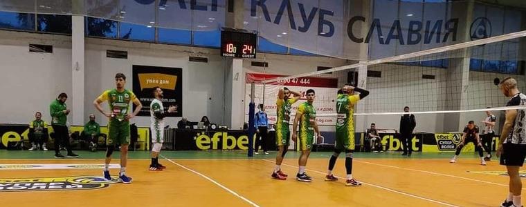 ВОЛЕЙБОЛ: Добруджа 07 победи Славия и запази шансове за осмото място