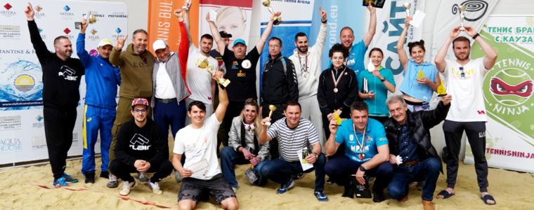 Добричко участие на финалите на първата Зимна лига по плажен тенис (ВИДЕО)