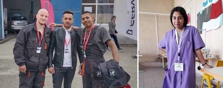 Отличия за ученици от добричката гимназия по транспорт, облекло и лека промишленост