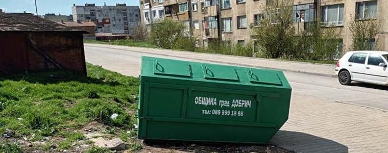 Започна подмяната на 4-кубиковите контейнери в Добрич