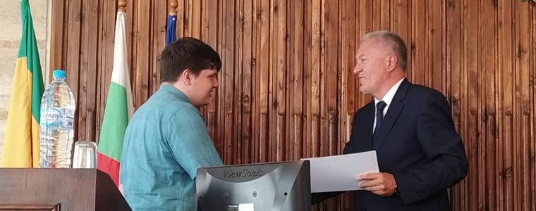 Иван Друмев получи почетната стипендия „Йордан Парушев“ 