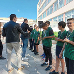 Президентът на ВК „Добруджа 07“ връчи медалите на първенците в общинските ученически игри по волейбол