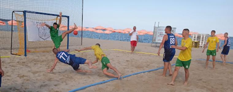 "Добруджа" се класира на полуфиналите на държавните първенства по плажен хандбал за юноши