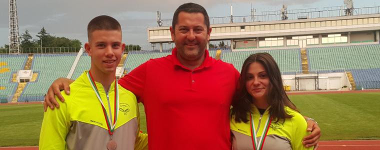 Два медала за СКЛА „Добрич“ на държавното първенство под 18 години