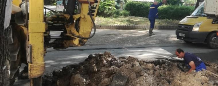 Екипите на ВиК работят по аварии в Тервел и Тошевско