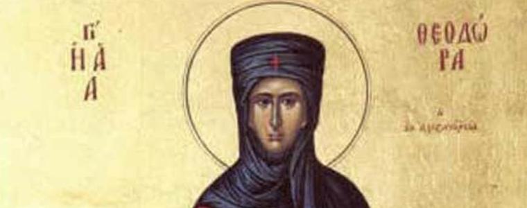 Църквата почита преподобна Теодора Александрийска